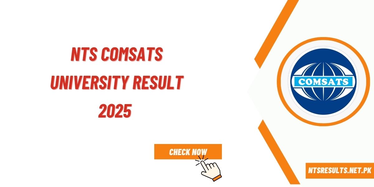 NTS COMSATS University Islamabad Campus Result 2025 Announced